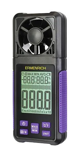 Цифровой анемометр Ermenrich Seek DN10, фото 1
