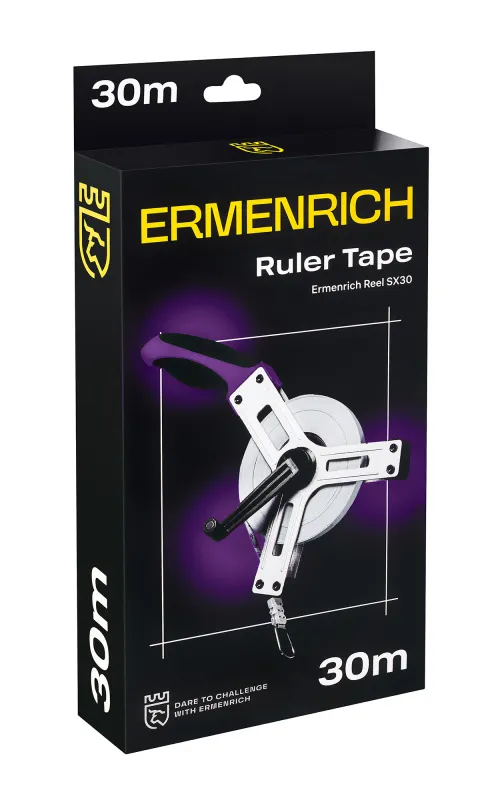 Рулетка геодезическая Ermenrich Reel SX30, фото 7
