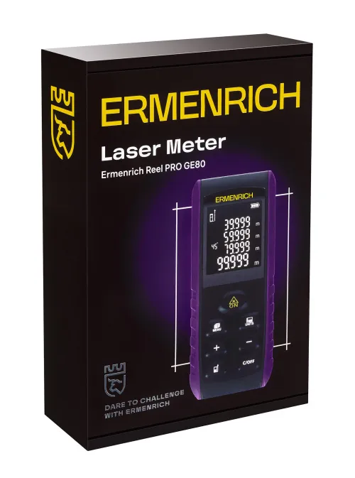 Лазерная рулетка Ermenrich Reel PRO GE80, фото 7