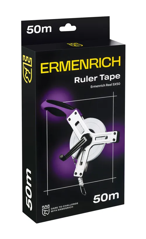 Рулетка геодезическая Ermenrich Reel SX50, фото 7