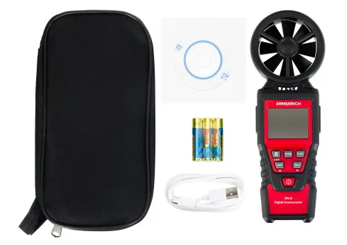 Цифровой анемометр Ermenrich Seek DN30, фото 7