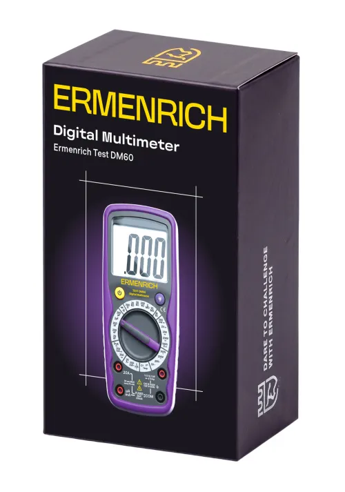 Цифровой мультиметр Ermenrich Test DM60, фото 2