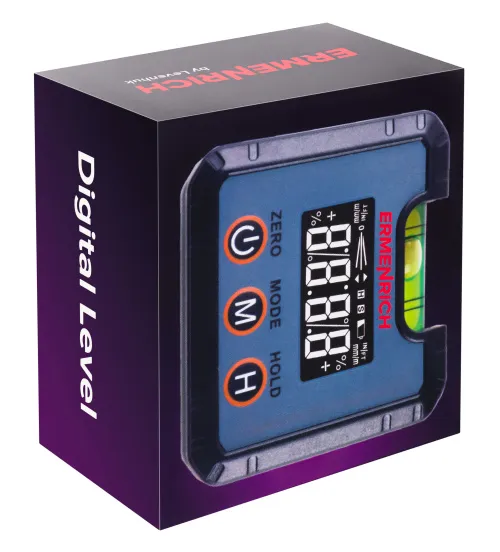 Цифровой уровень Ermenrich Verk LQ30, черный, фото 6