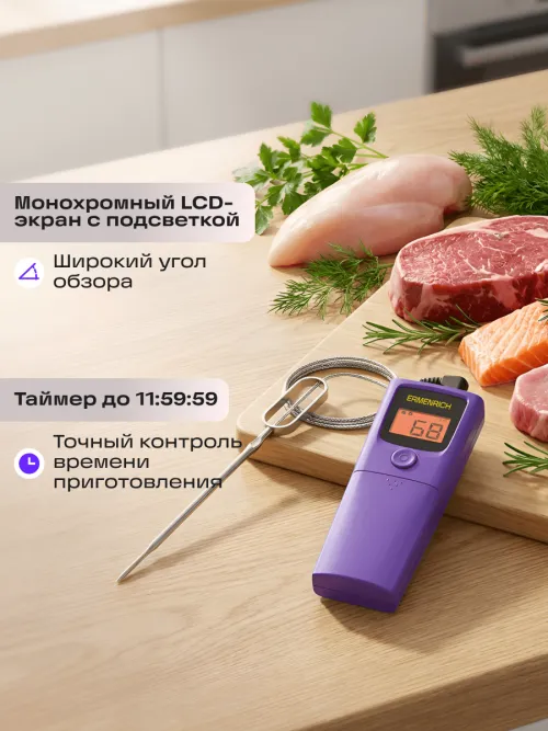 Термометр для мяса Ermenrich BBQ GT20, фото 20