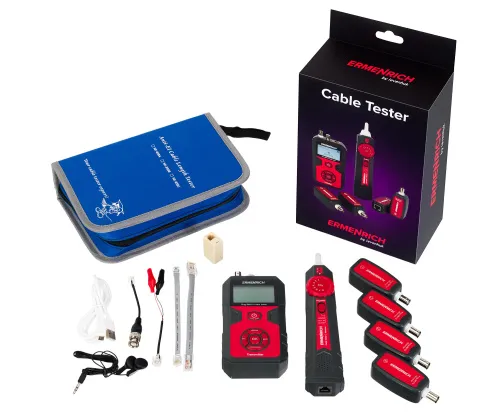 Тестер кабельных линий Ermenrich Ping SM110, фото 2