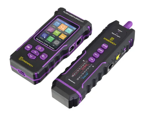 Многофункциональный кабельный тестер Ermenrich NetGeeks NP50, фото 4