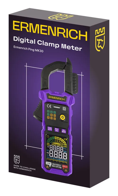 Токоизмерительные клещи Ermenrich Ping MK30, фото 2