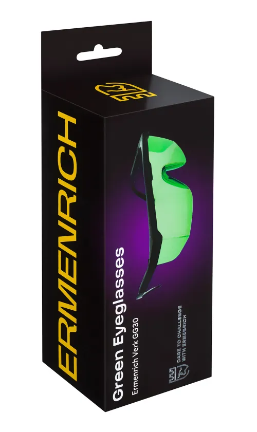 Очки лазерные Ermenrich Verk GG30, зеленые, фото 5