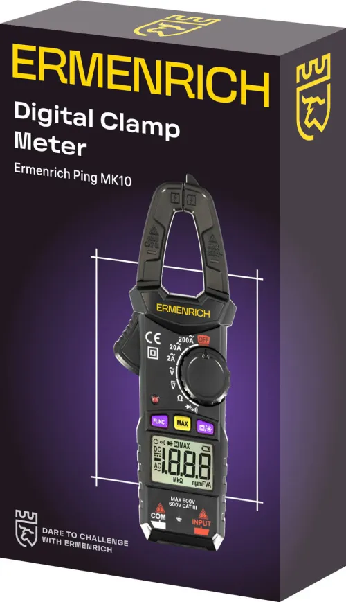 Токоизмерительные клещи Ermenrich Ping MK10, фото 2