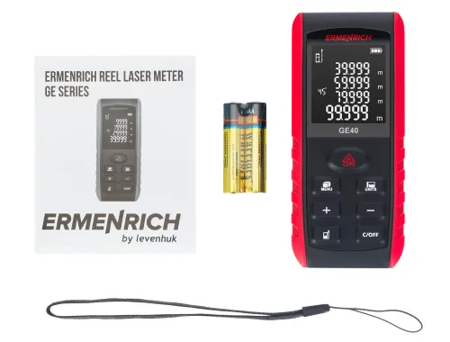 Лазерная рулетка Ermenrich Reel PRO GE40, фото 2