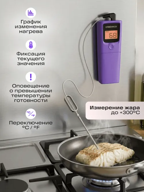 Термометр для мяса Ermenrich BBQ GT20, фото 19