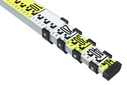 Рейка нивелирная Ermenrich Reel TWR5, желтый, фото 6