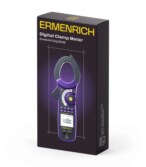 Токовые клещи Ermenrich Zing DZ100, фото 2