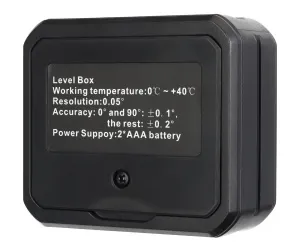 Цифровой уровень Ermenrich Verk LQ40, черный