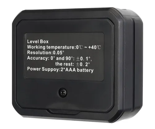 Цифровой уровень Ermenrich Verk LQ40, черный, фото 4