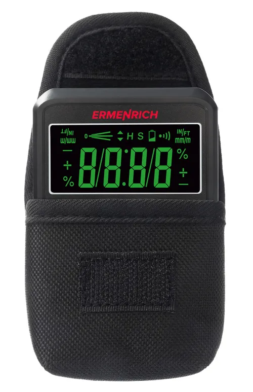 Цифровой уровень Ermenrich Verk LQ40, черный, фото 2