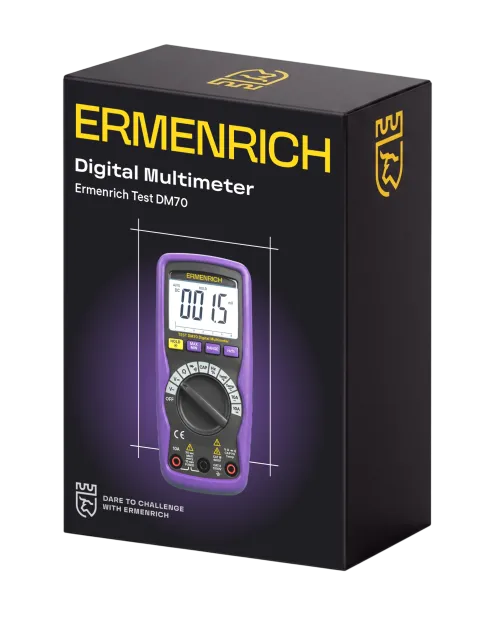  Цифровой мультиметр Ermenrich Test DM70, фото 2