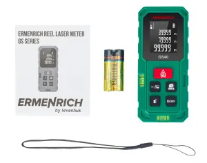 Лазерная рулетка Ermenrich Reel PLUS GS40