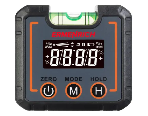 Цифровой уровень Ermenrich Verk LQ30, черный, фото 3