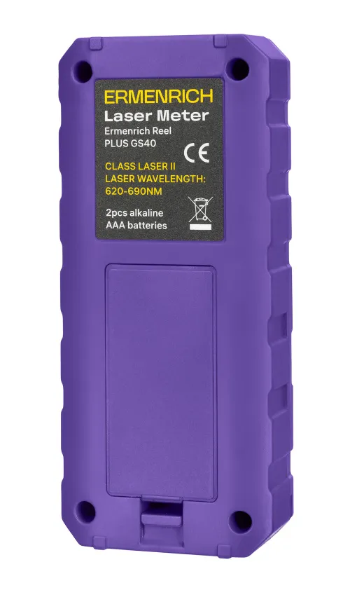 Лазерная рулетка Ermenrich Reel PLUS GS40, фото 4