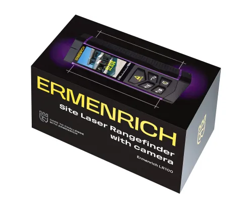 Лазерная рулетка Ermenrich PRO LR100, с камерой, фото 8