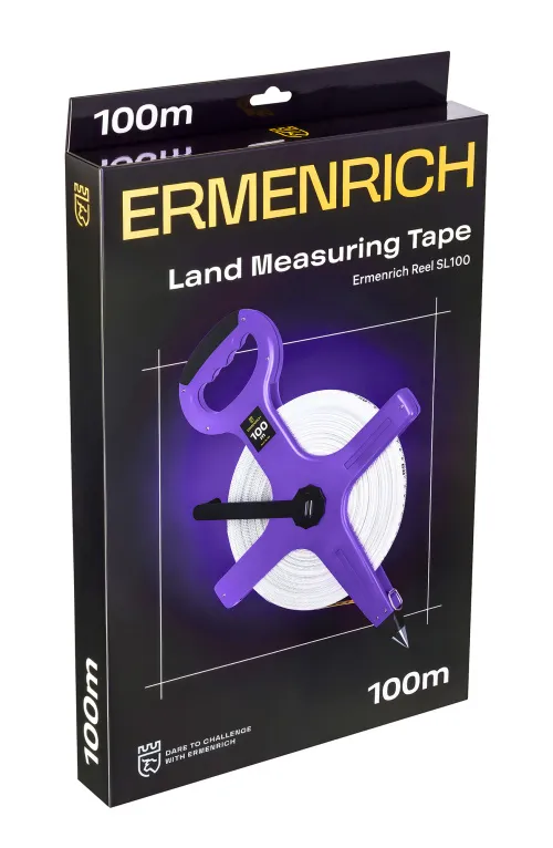 Рулетка геодезическая Ermenrich Reel SL100, фото 7