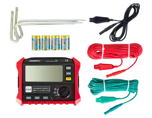 Тестер заземления Ermenrich Ping ET60, фото 7