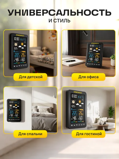 Метеостанция Ermenrich Report WR30, фото 17