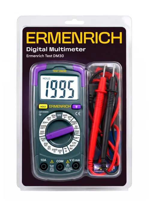 Цифровой мультиметр Ermenrich Test DM30, фото 2