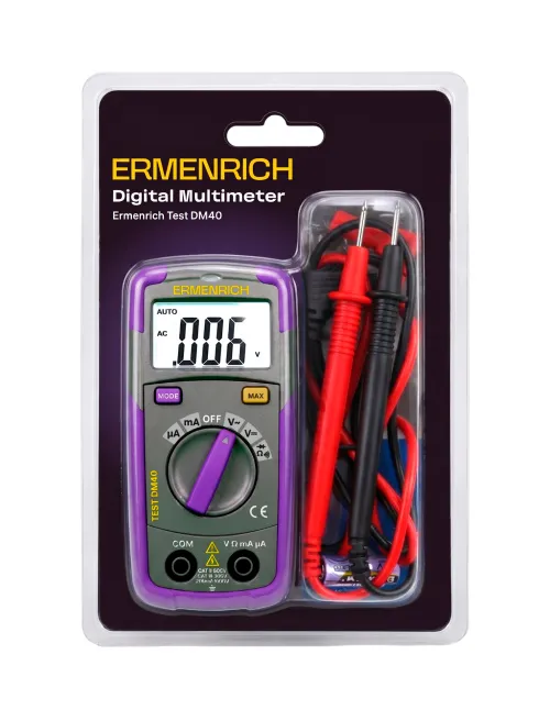 Цифровой мультиметр Ermenrich Test DM40, фото 2
