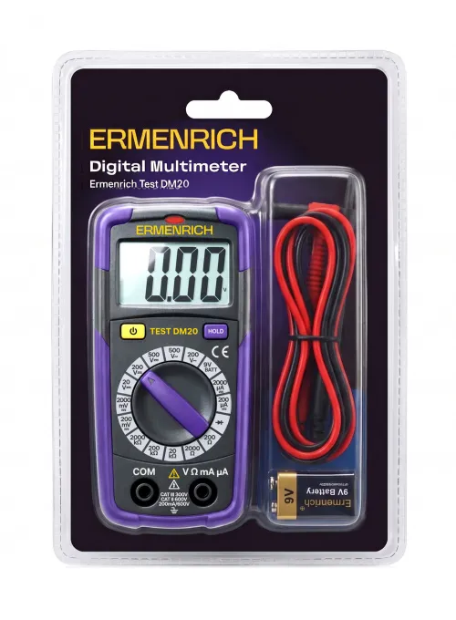 Цифровой мультиметр Ermenrich Test DM20, фото 2