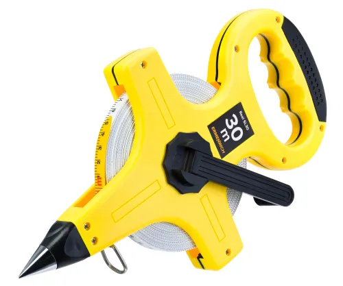 Рулетка геодезическая Ermenrich Reel SL30, желтый, фото 2
