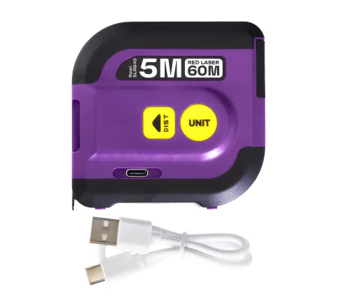 Рулетка с лазерным дальномером Ermenrich Reel SLR640, фото 6