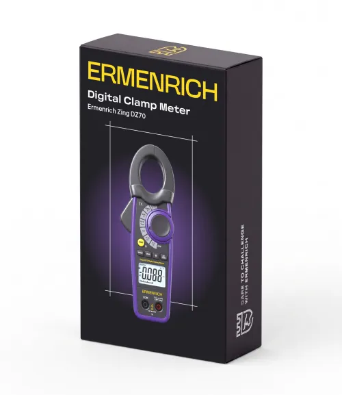 Токовые клещи Ermenrich Zing DZ70, фото 2