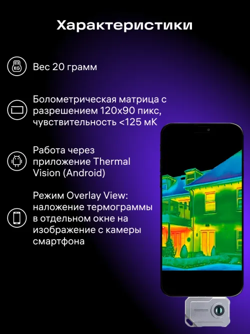 Тепловизор строительный Ermenrich Seek TV30, фото 17