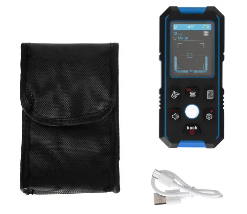 Детектор скрытой проводки Ermenrich Ping SM70, синий, фото 2