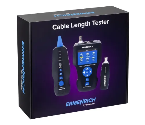 Измеритель длины кабеля Ermenrich NetGeeks NL80, черный, фото 9