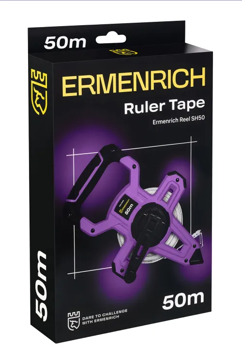 Рулетка геодезическая Ermenrich Reel SH50, фото 7