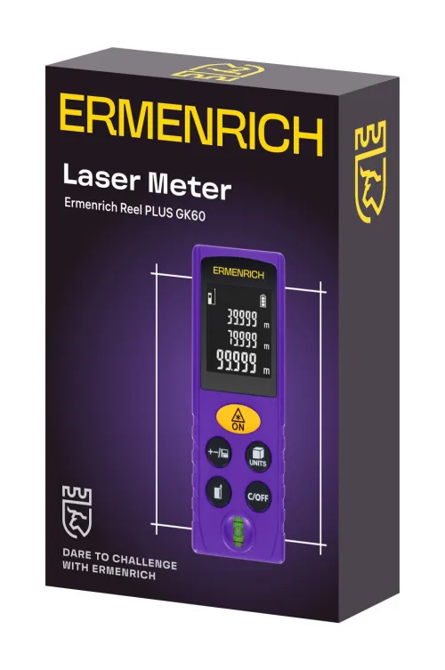 Лазерная рулетка Ermenrich Reel PLUS GK60, фото 2