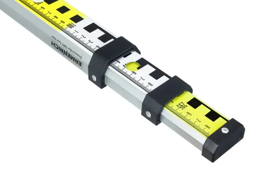 Рейка нивелирная Ermenrich Reel TWR3, желтый, фото 5