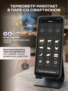 Термометр для мяса Ermenrich BBQ GT20