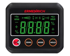 Цифровой уровень Ermenrich Verk LQ40, черный