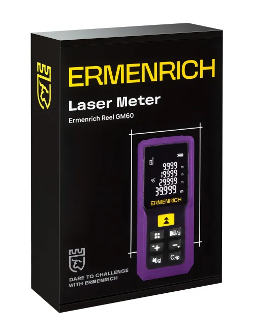 Лазерная рулетка Ermenrich Reel PRO GM60, фото 7
